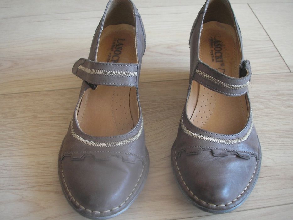 Trzewiki damskie skórzane 36 LASOCKI