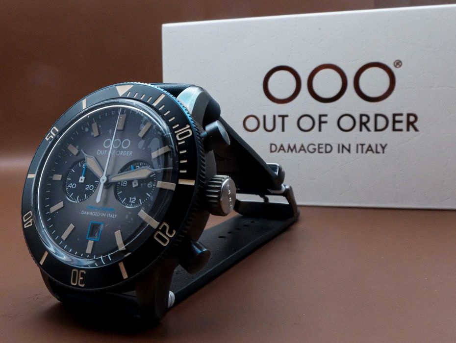 Relógio Out of Order - OOO - Pilot Cronografo