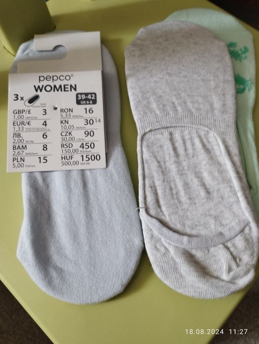 Skarpetki stopki damskie 39-42