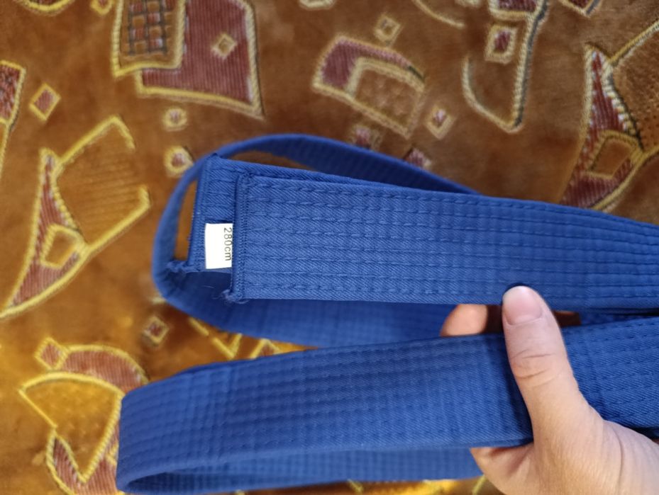 Продам синій пояс для самбо