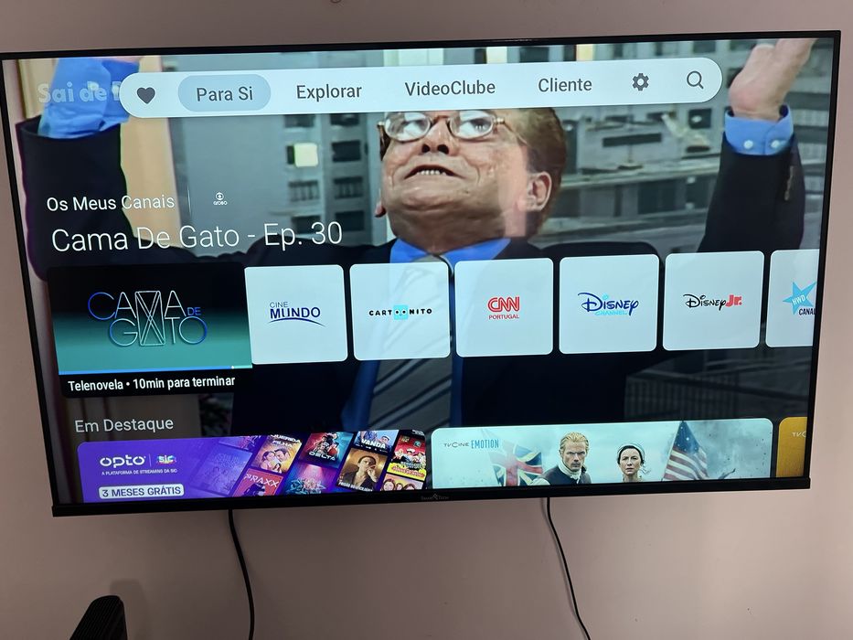Smart tv 1 ano de uso