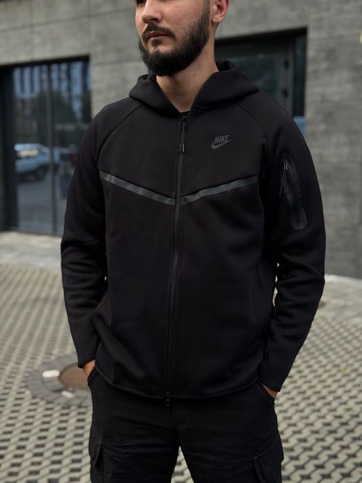 БАЗА‼️Зіпки Nike Teach Fllece, чорна та сіра