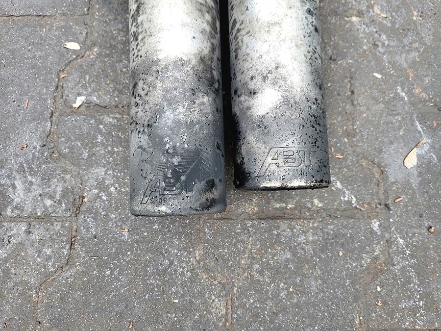 tłumik wydech tył abt audi a4 b6 sedan