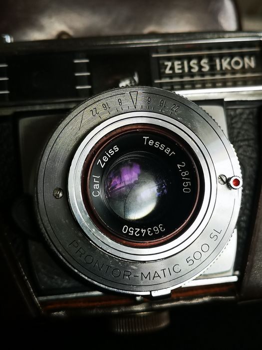 Máquina fotografia  Carl zeiss