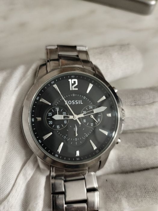 Часы Fossil fs4532 chronograph, Romanson titanium , годинник Swiss