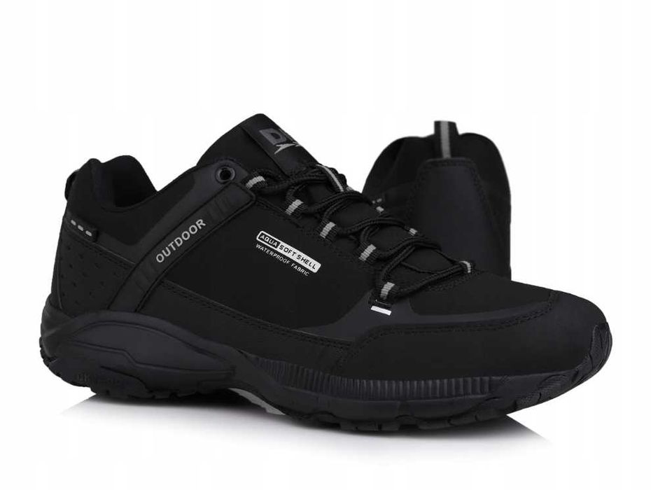 Buty DK Predator Low 1096 BLK SPORTOWE SOFTSHELL OUTDOOR rozmiar 46