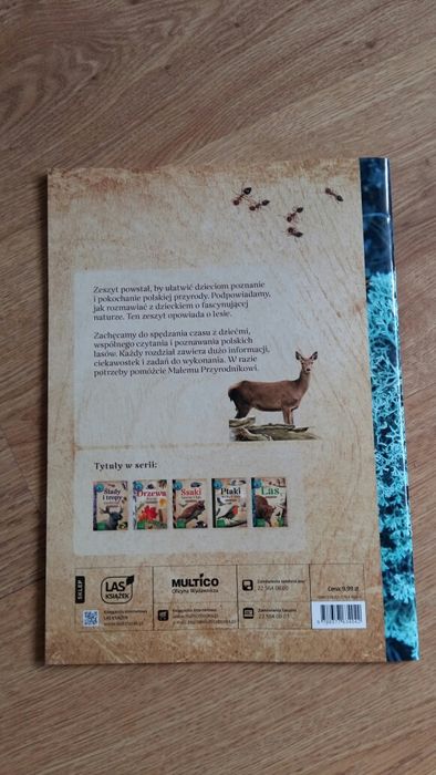 Książka edukacyjna Las