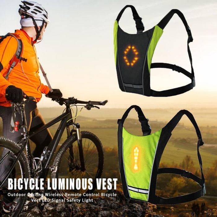 Colete luminoso com controle remoto sem fios