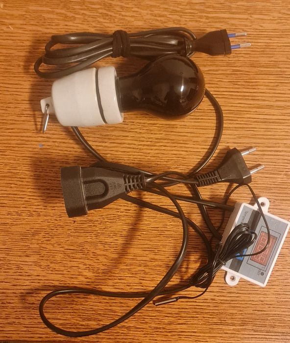 Lampa grzewcza do terrarium komplet