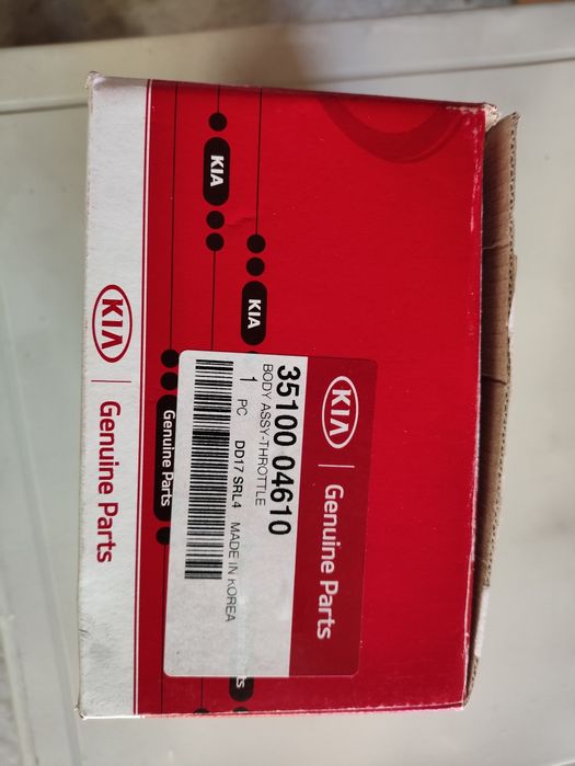 Vendo borboleta de admissão Kia e Hyundai  1.0