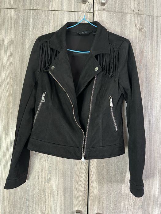 Czarna ramoneska 34/36