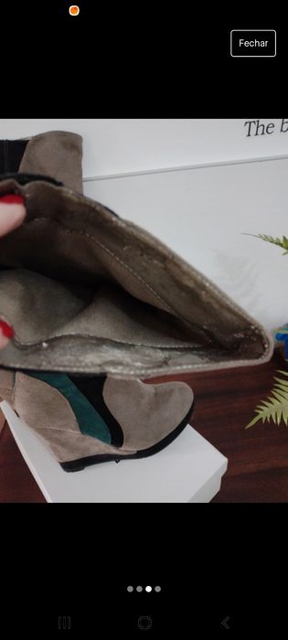 Botas de camurça64729687589123122