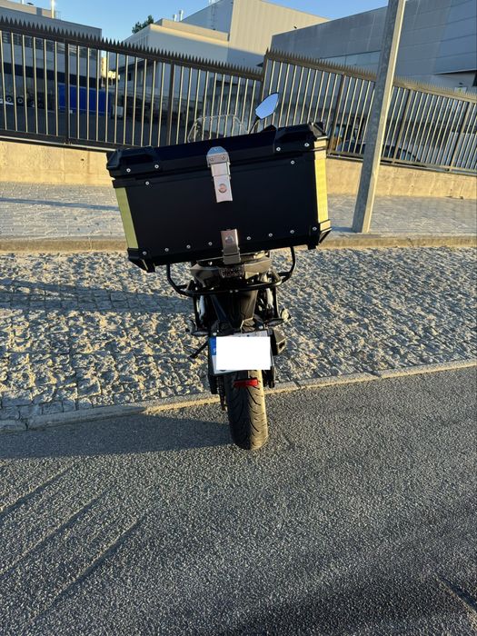 CFMOTO 650MT 2024 | 6.500 km | Branca/Cinza | Muitos Extras