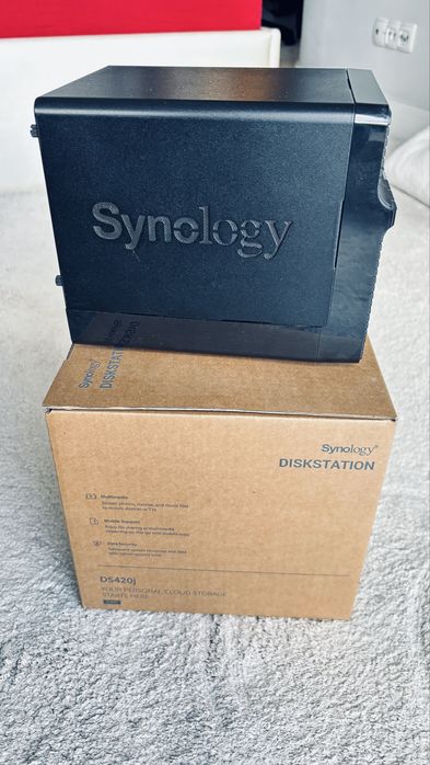Synology DS420J używany - w pełni sprawny