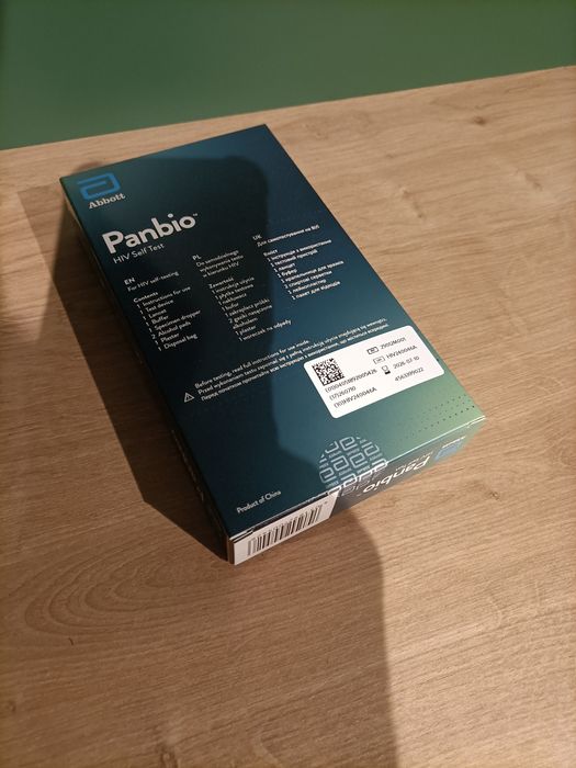 Panbio HIV Self Test - szybki test HIV z krwi