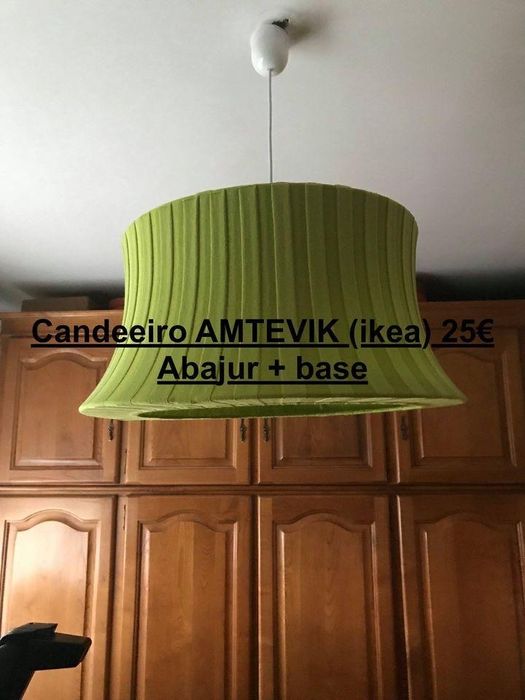 Candeeiro com abajur