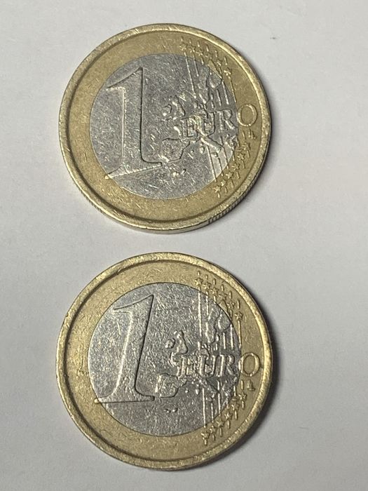Монета    1    євро