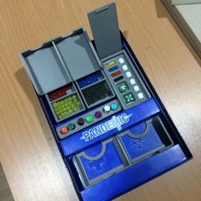 Inserts Para jogos de tabuleiro em 3D