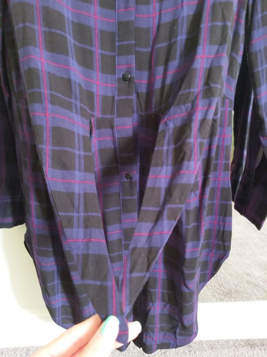Fioletowa koszula w kratę / Pepco / 36