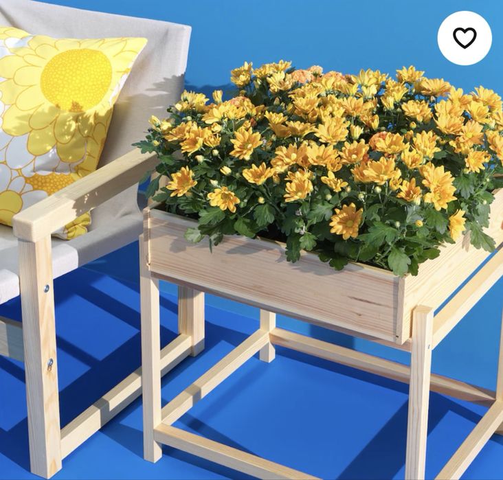 Floreira ikea em pinho