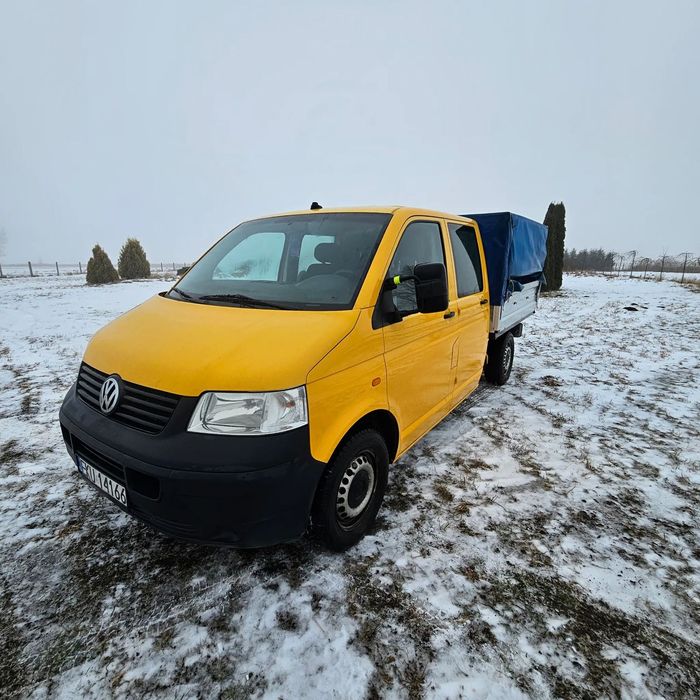 Volkswagen Transporter Volkswagen T5 DOKA/Brygadówka/Plandeka