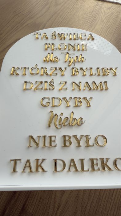 Tabliczki weselne