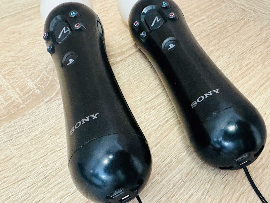 Kontrolery Sony PlayStation Move 2 szt. do PS3 PS4 Stan dobry Okazja!