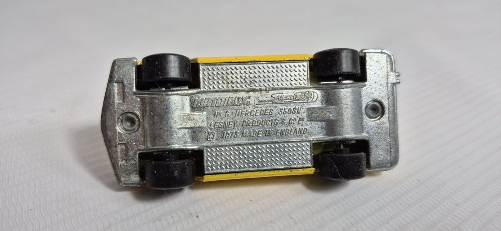 Kultowy Matchbox Mercedes 350 SL | No. 6 Lesney England 1973 | Vintage