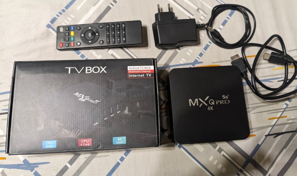 ТВ приставка tv box mxq pro