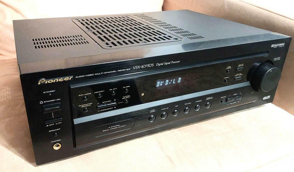 ‼️ pioneer vsx-407 rds amplituner 5.1 ciężki solidny ‼️