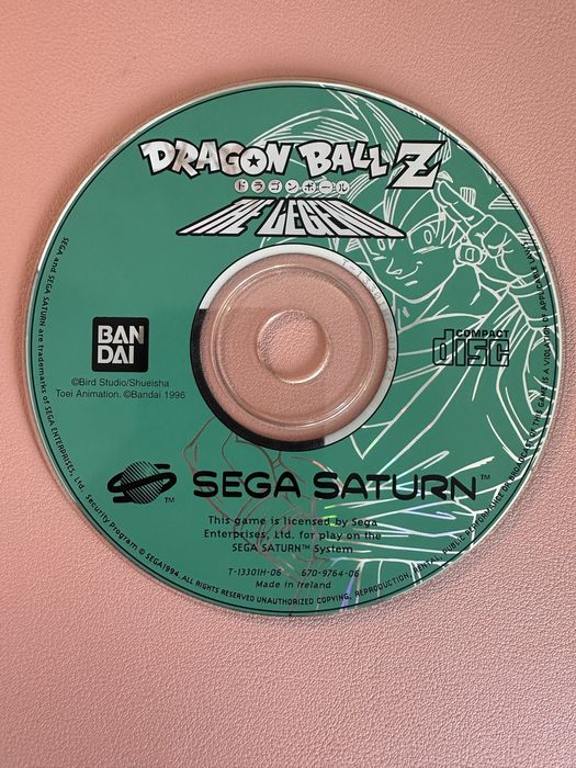 Dragon Ball Z The Legend - jogo Sega Saturn