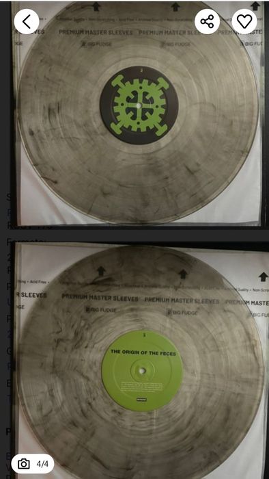 Type O Negative ‎– The Origin Of The  Feces Limited Edition Numbered