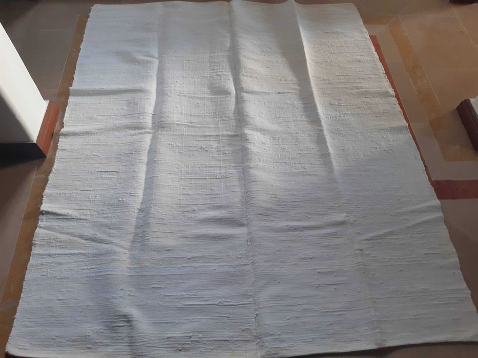 Tapete de trapos vintage português, excelente estado, sem uso