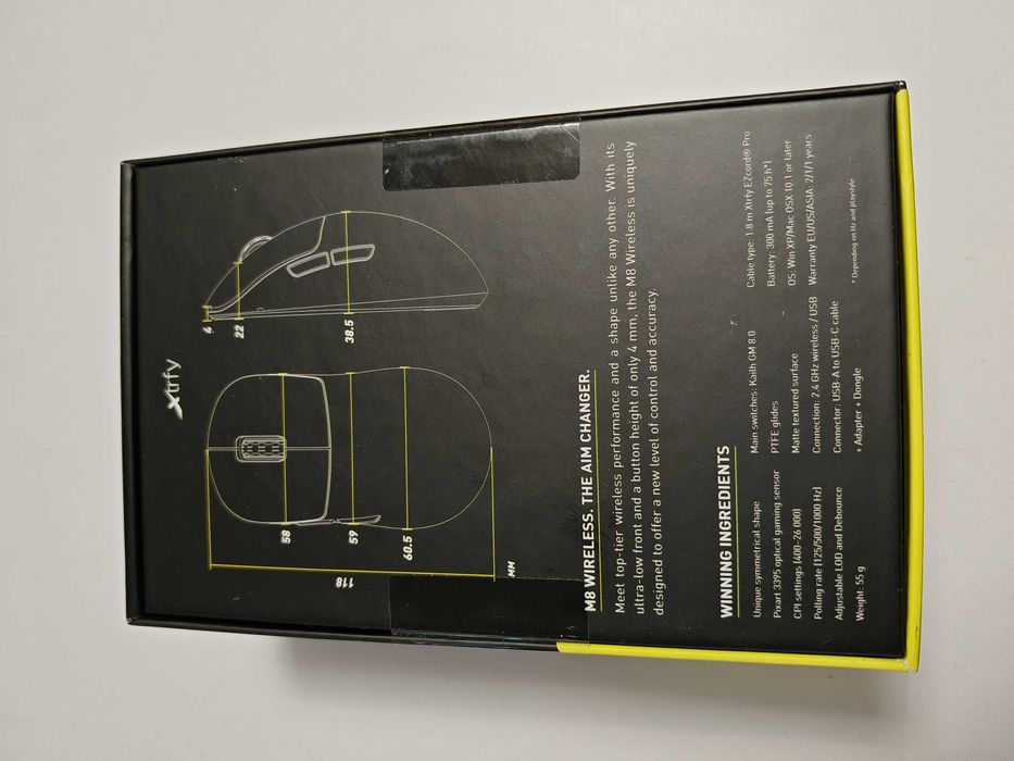 Xtrfy M8 Wireless - Frosty Purple