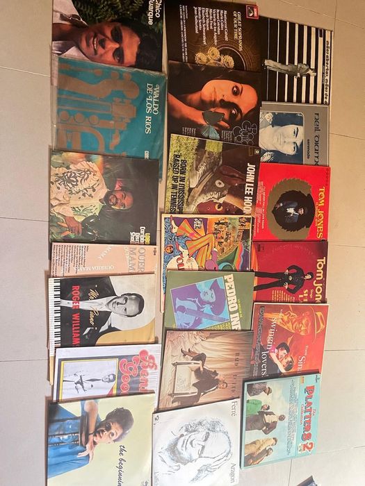 Coleção de Discos de Vinil/ mini