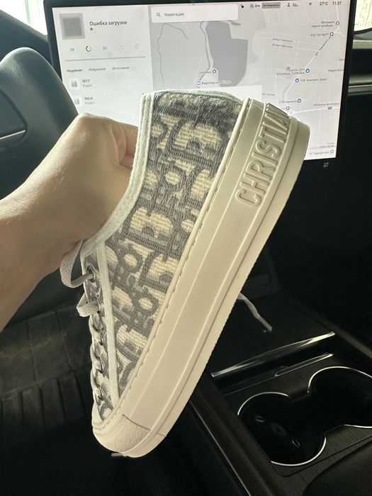 Кеди dior,37 р (24см)  зал 1 пара