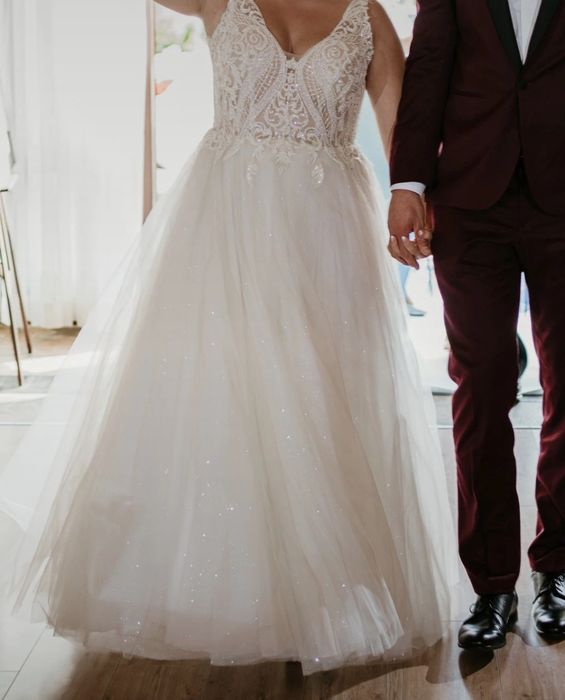 Suknia ślubna księżniczka