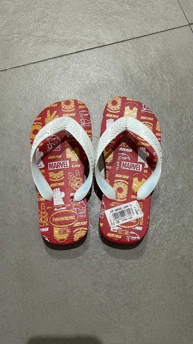 Havaianas Top Marvel Logomania Iron Man