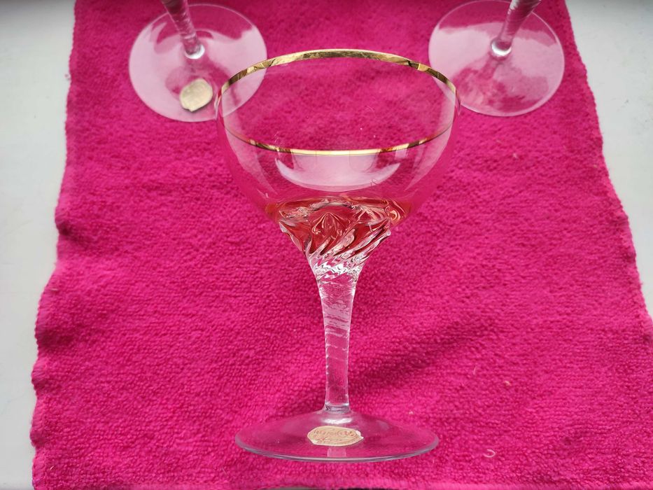 Фужеры Богемия  Чехословакия Винтаж.