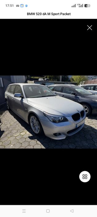 BMW 520 LCI full pack M ano 2009