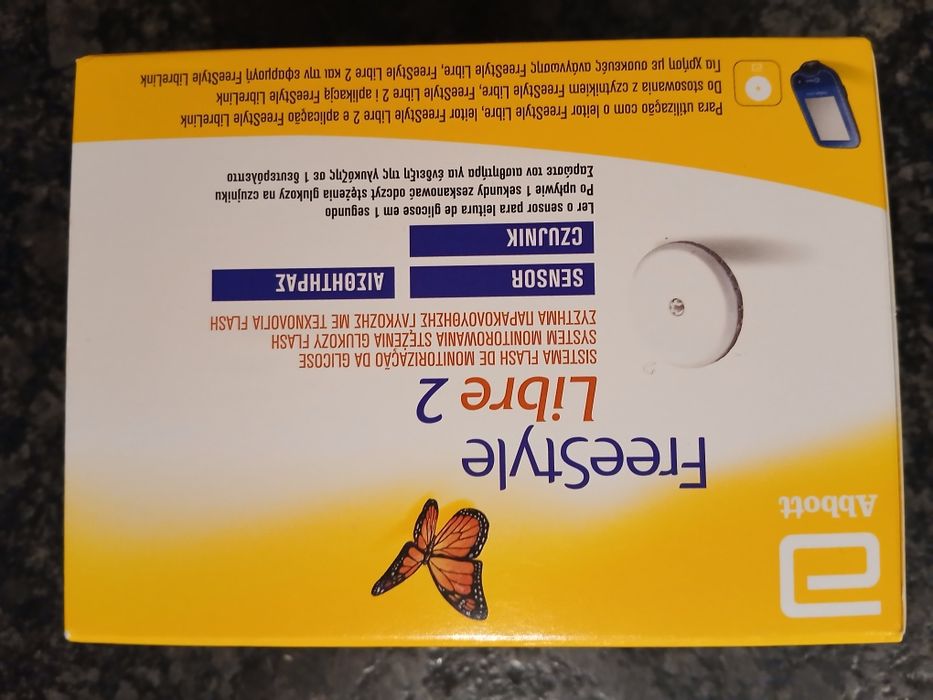 Freestyle LIBRE 2. Dystrybucja PL. NOWE.Ważne do 02-2027. Cena 2 szt.