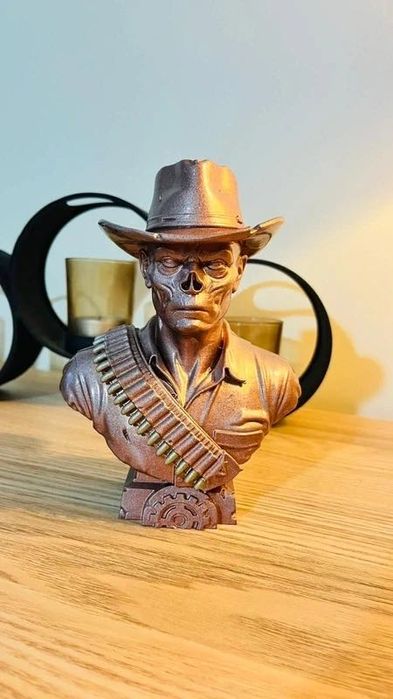 Busto Ghoul Fallout Bronze