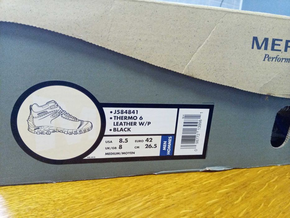 Трекінгові черевики Merrell Thermo6 чоловічі 42р