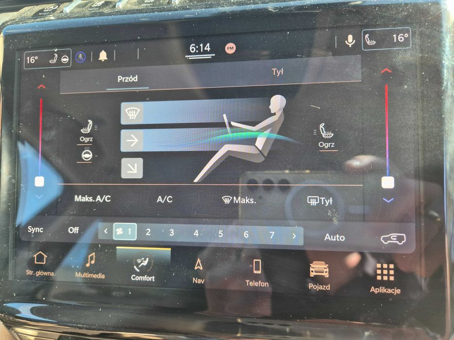 Jeep Grand Cherokee WL V 5 USAkonwersja Język Polski kodowanie dojazd