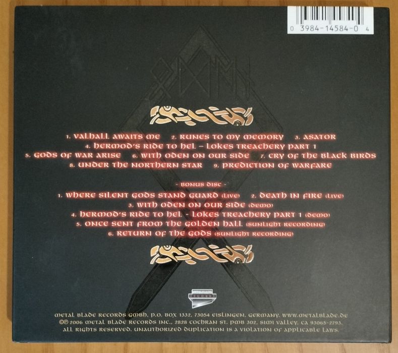 Amon Amarth - With Oden On Our Side Digipack Edição Limitada