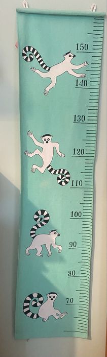 Régua crescimento criança