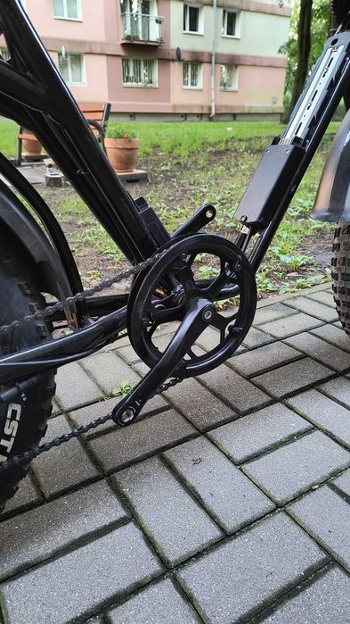 Rower elektryczny Ridstar Q20 Pro — wymaga naprawy (widelec, korby)