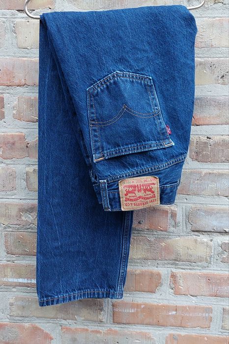 Чоловічі джинси Levi's 555 Straight W31 L32 Оригінал Сині