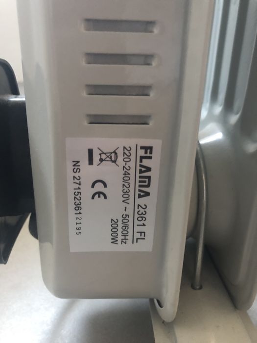Aquecedor a oleo flama 2000w