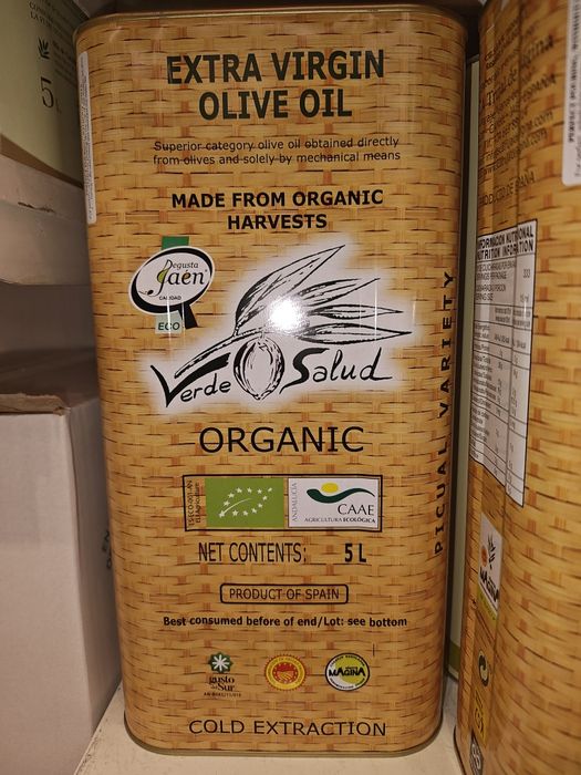 Oliwa z oliwek ekstra virgin 5L
